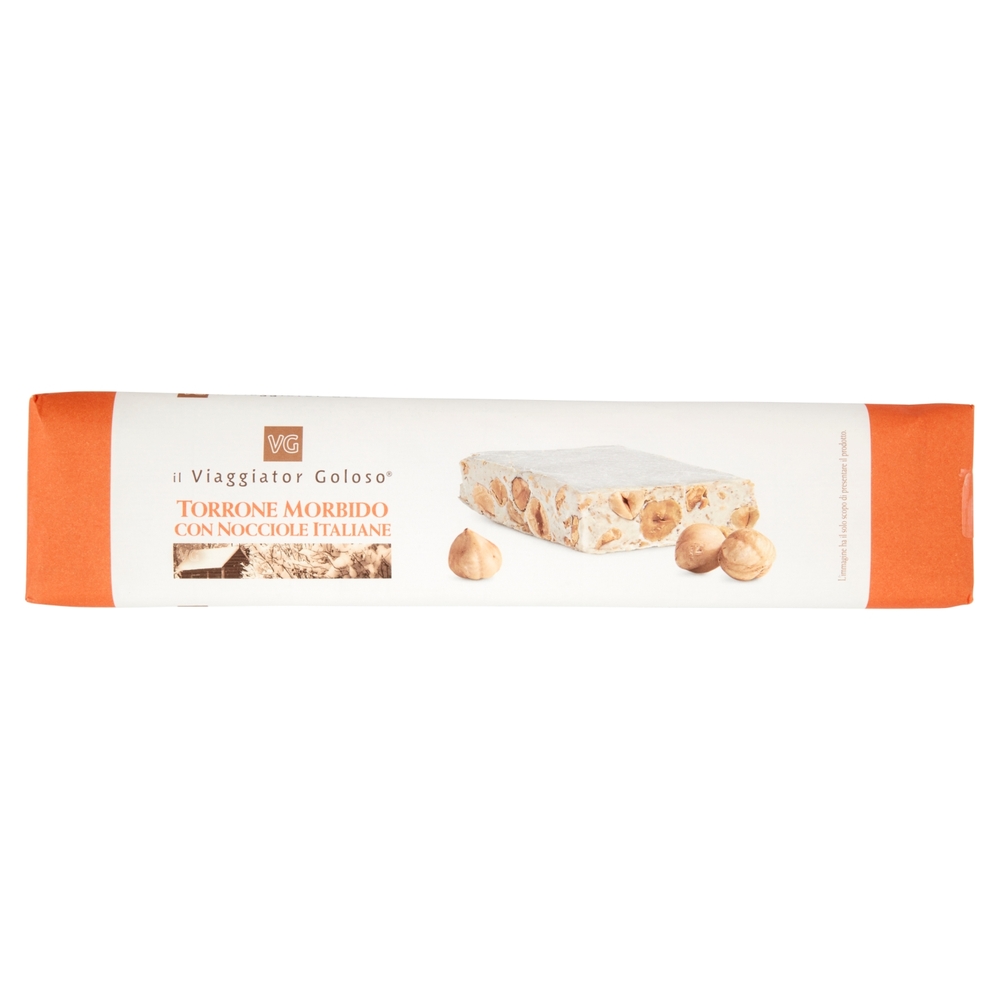 Torrone Morbido con Nocciole Italiane Il Viaggiator Goloso