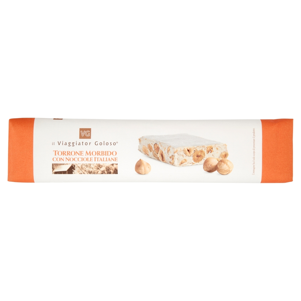 Torrone Morbido con Nocciole Italiane Il Viaggiator Goloso