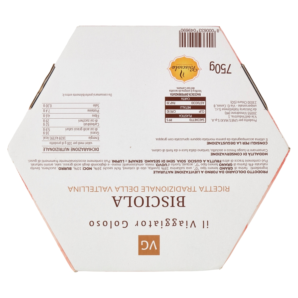 Bisciola della Valtellina il Viaggitor Goloso