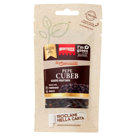 Montosco le Specialità Pepe Cubeb Gusto Fruttato 25 g