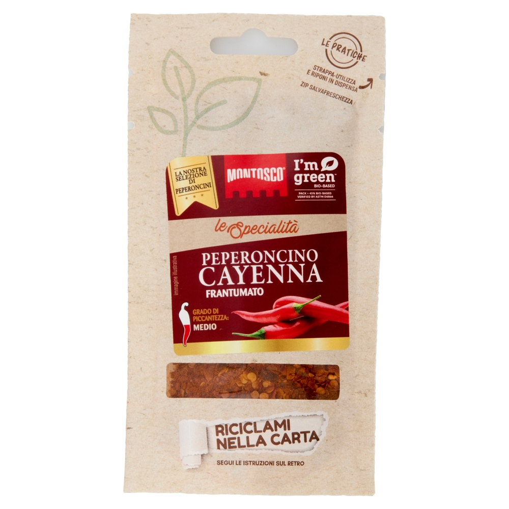 Montosco le Specialità Peperoncino Cayenna Medio 21 g