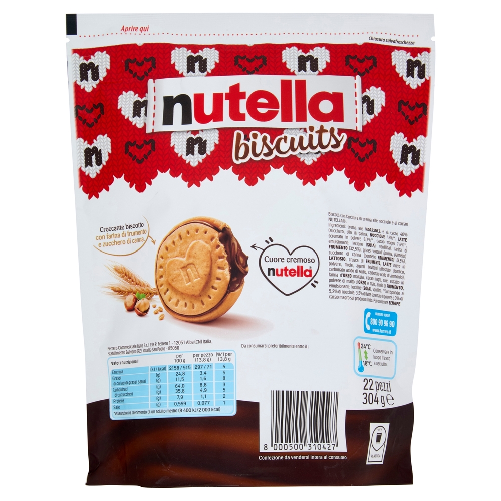 nutella biscuits 304 g