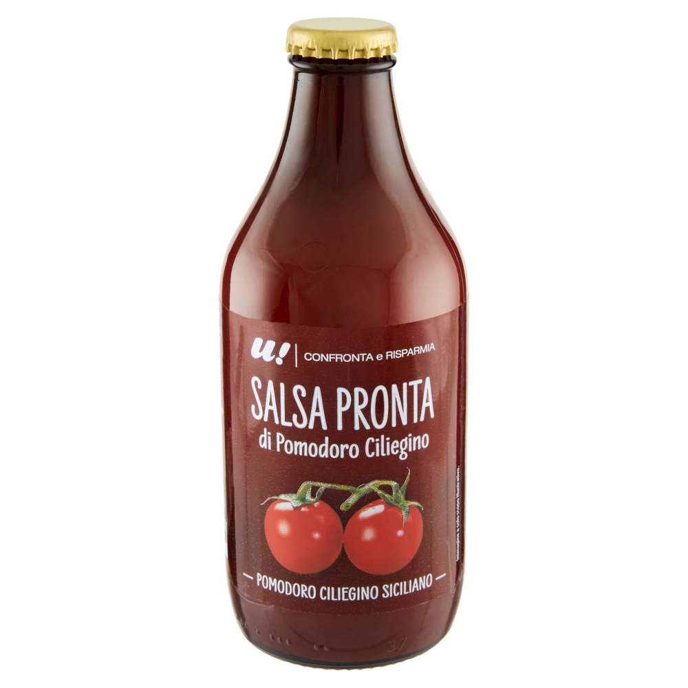 Salsa Pronta di Pomodoro Ciliegino U! Confronta e Risparmia