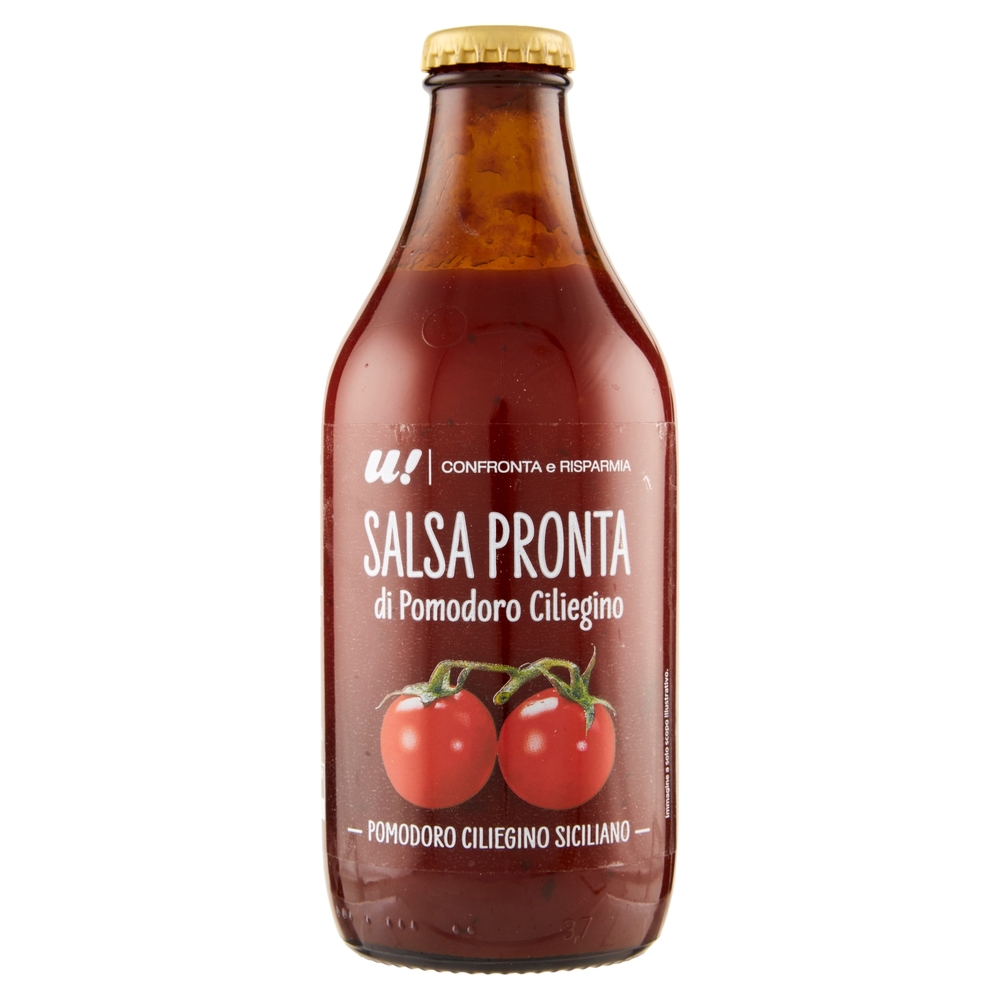 Salsa Pronta di Pomodoro Ciliegino U! Confronta e Risparmia