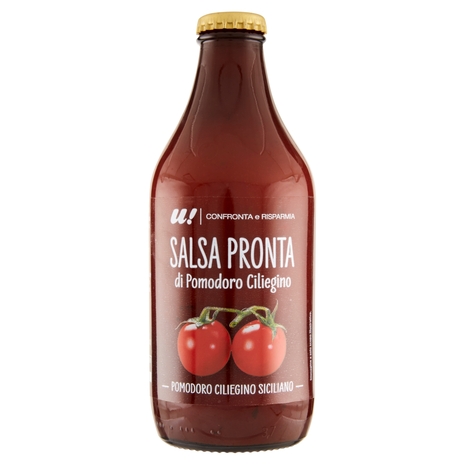 Salsa Pronta di Pomodoro Ciliegino U! Confronta e Risparmia