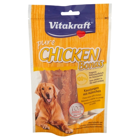Vitakraft pure Chicken Bonas Bastoncini masticabili con pollo 80 g
