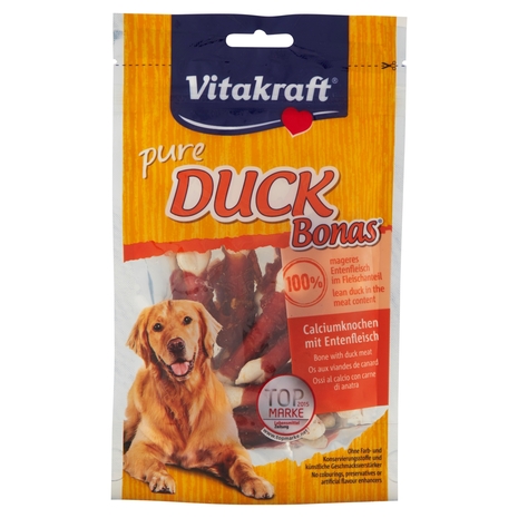 Vitakraft pure Duck Bonas Ossi al calcio con carne di anatra 80 g
