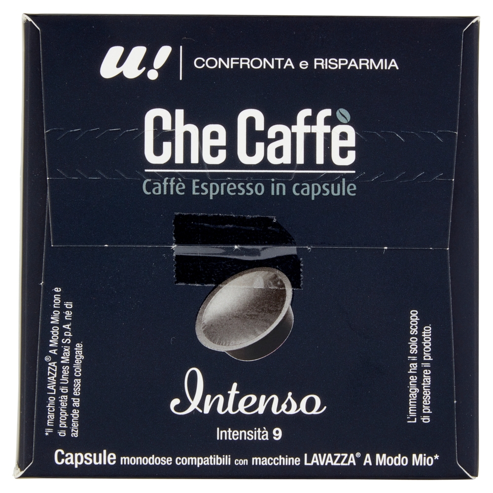 16 Capsule Che Caffè Intenso Lavazza A Modo Mio U! Confronta e Risparmia