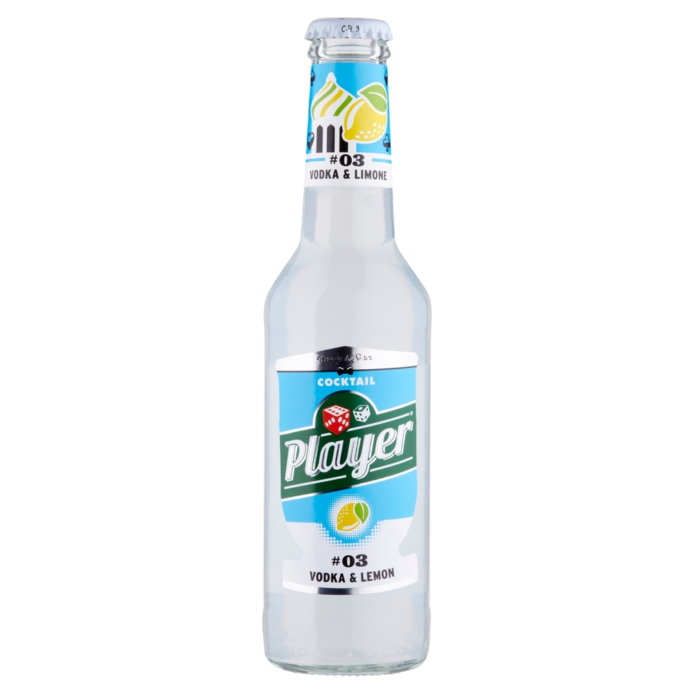 Player Cocktail #03 Vodka & Lemon 275 ml