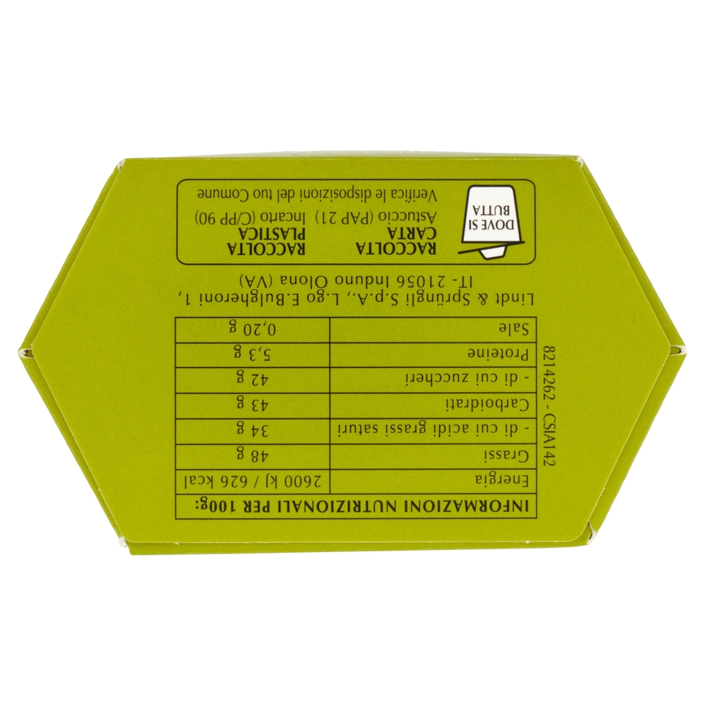 Lindt Cioccolatini Lindor Cioccolato al latte Pistacchio Scatola 200 g