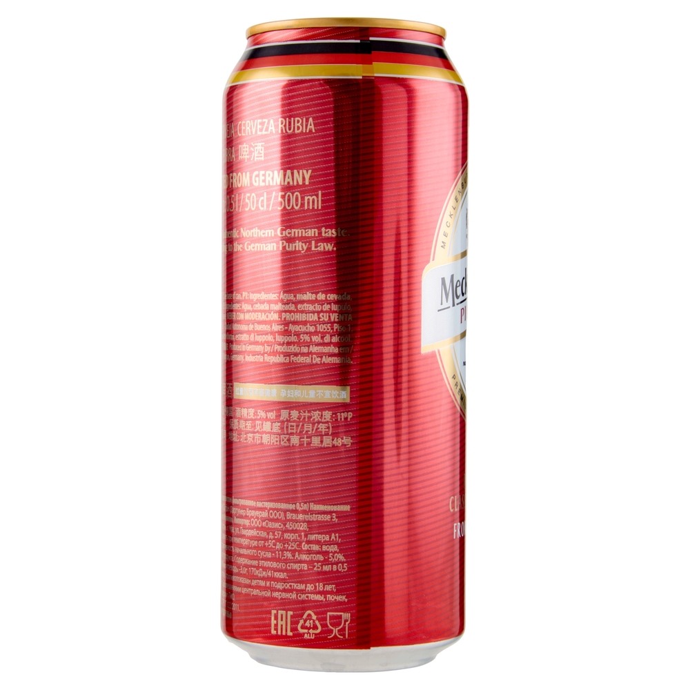 Mecklenburger Pilsener 500 ml