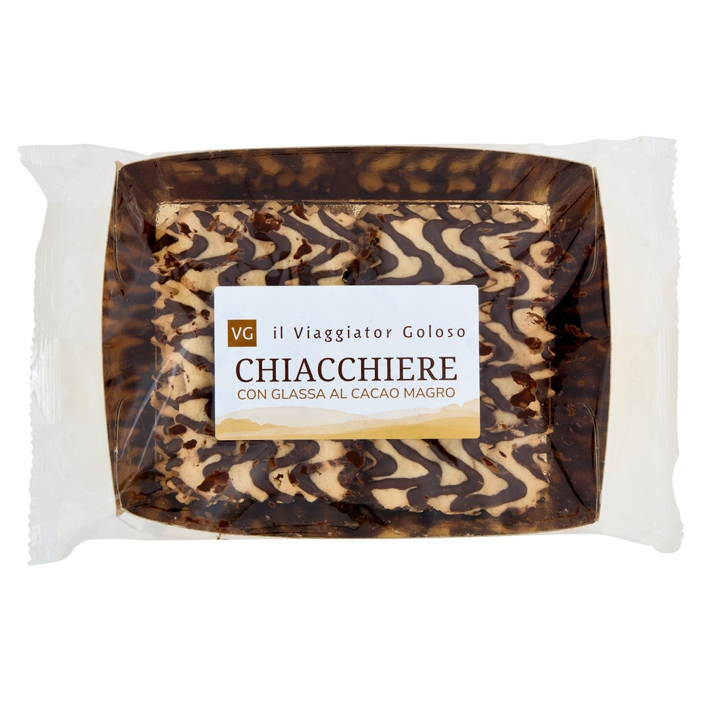Chiacchiere con Glassa al Cacao Il Viaggiator Goloso