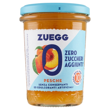 Zuegg Zero Zuccheri Aggiunti* Pesche 220 g