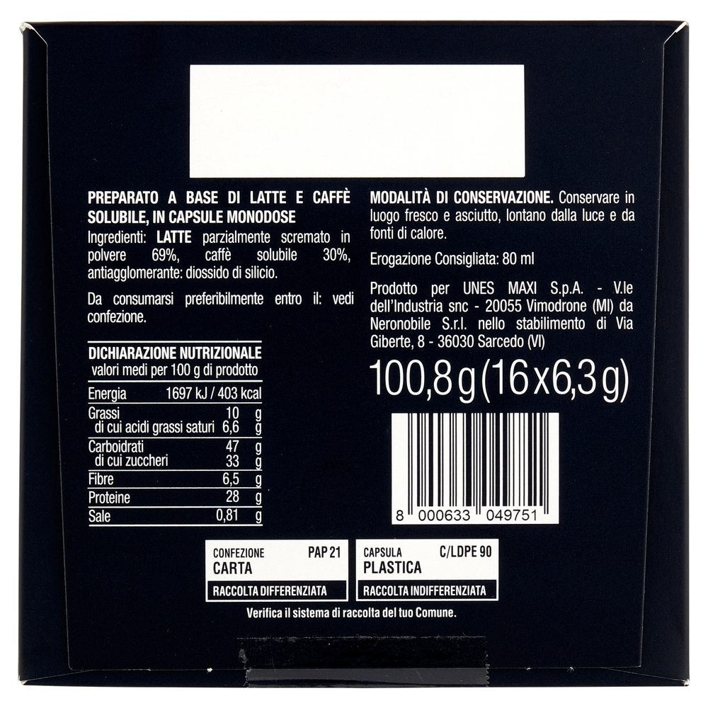 16 Capsule Che Caffè Cortado Monodose Nescafè Dolce Gusto  U! Confronta e Risparmia