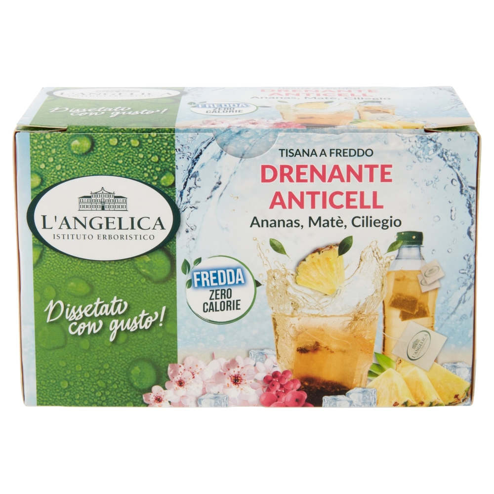 L'Angelica Tisana a Freddo Drenante Anticell 18 Filtri 36 g