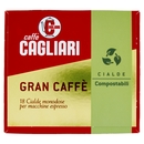 Caffè Cagliari Gran Caffè Cialde monodose per macchine espresso 18 x 7,5 g