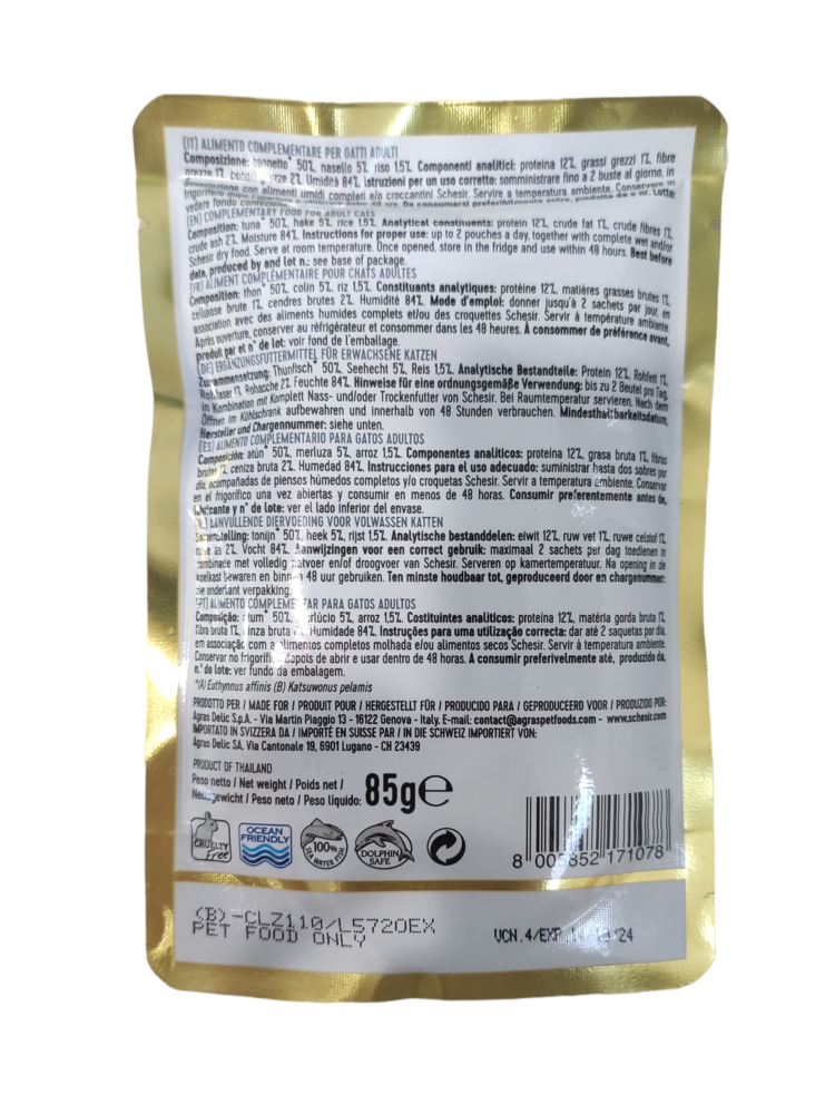 Soft Tonno Nasello per Gatto, 100 g