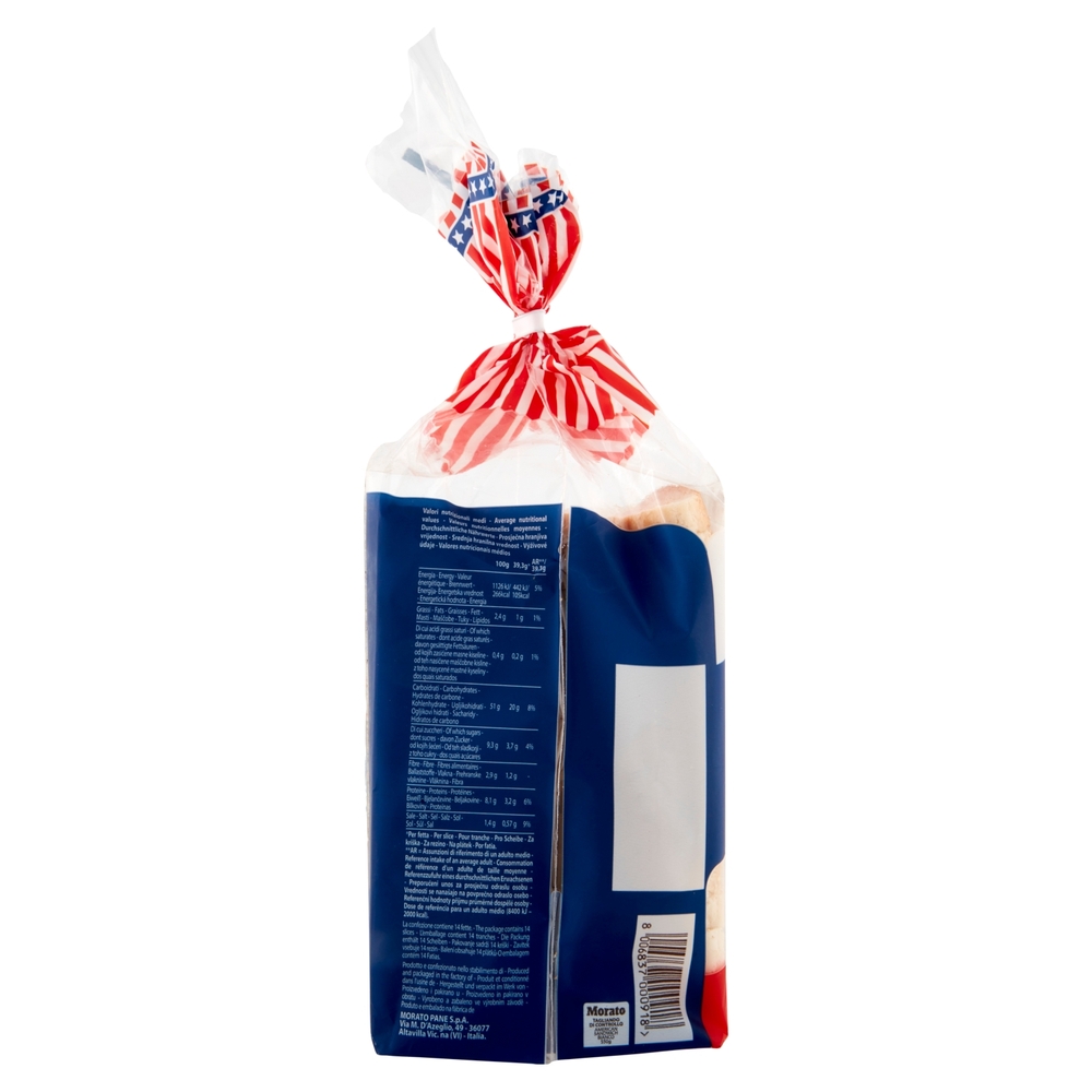 Morato American Sandwich Bianco 550 g