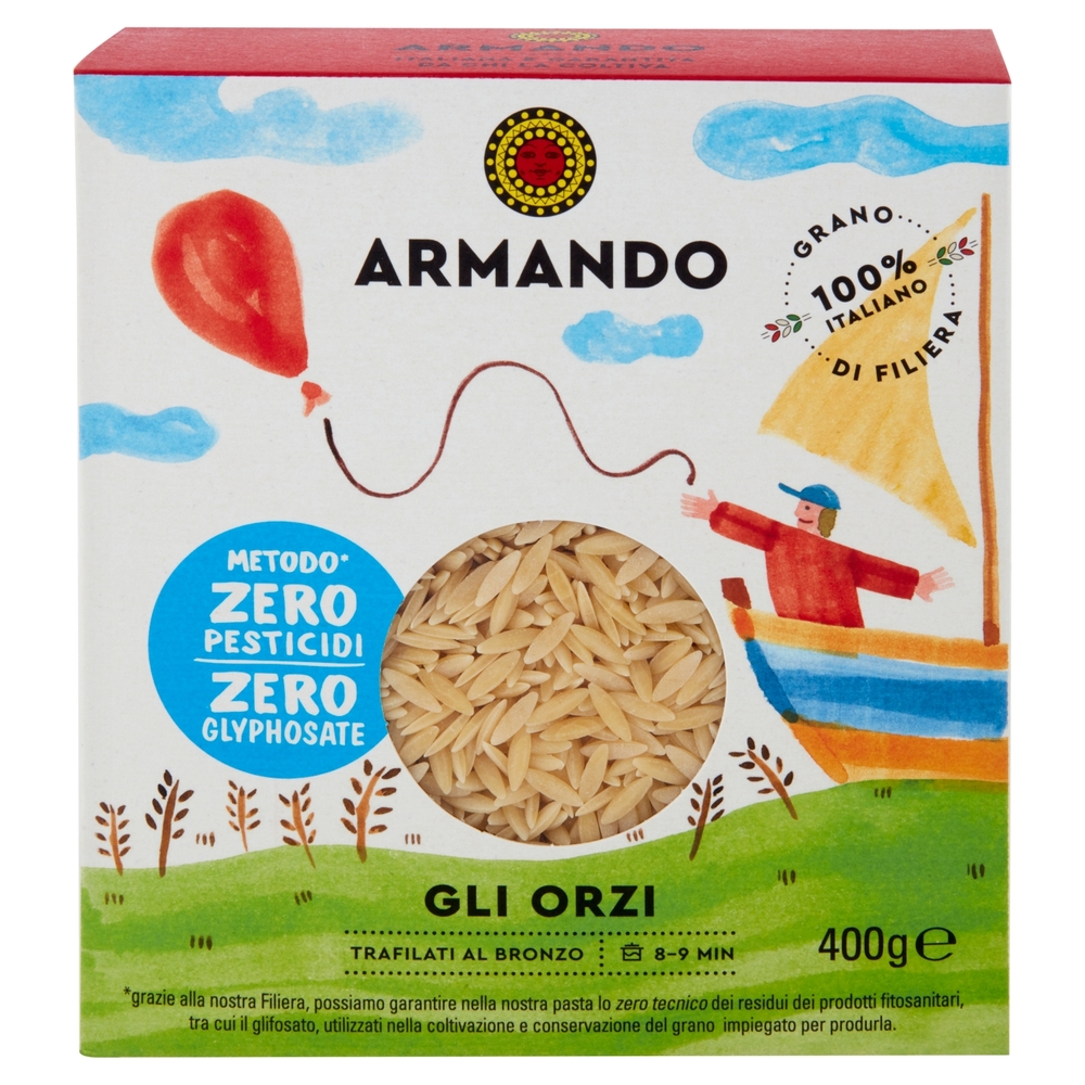 Armando Metodo* Zero Pesticidi - Zero Glyphosate gli Orzi 400 g