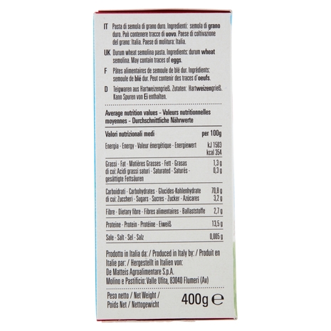 Armando Metodo* Zero Pesticidi - Zero Glyphosate i Ditali 400 g