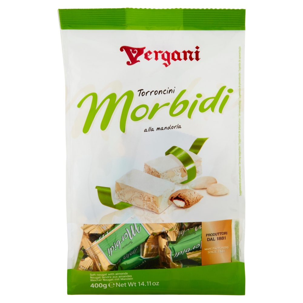 Vergani Torroncini Morbidi alla mandorla 400 g