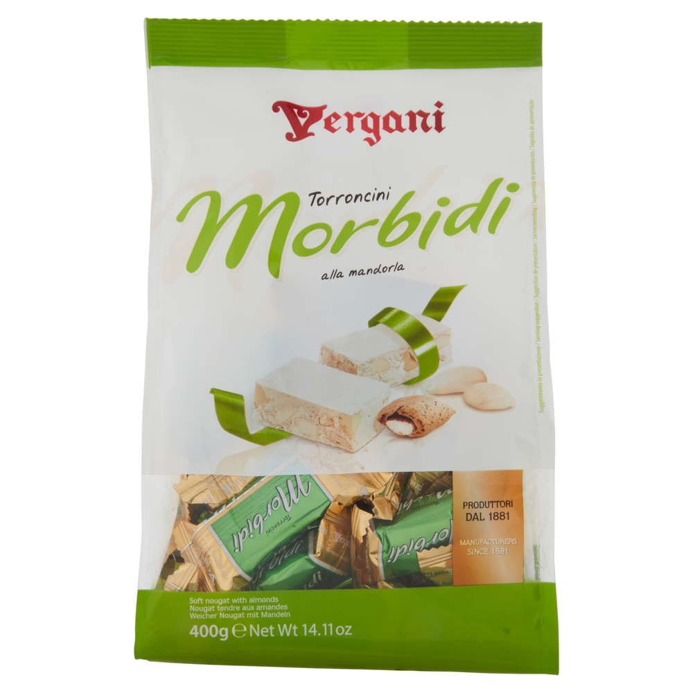 Vergani Torroncini Morbidi alla mandorla 400 g