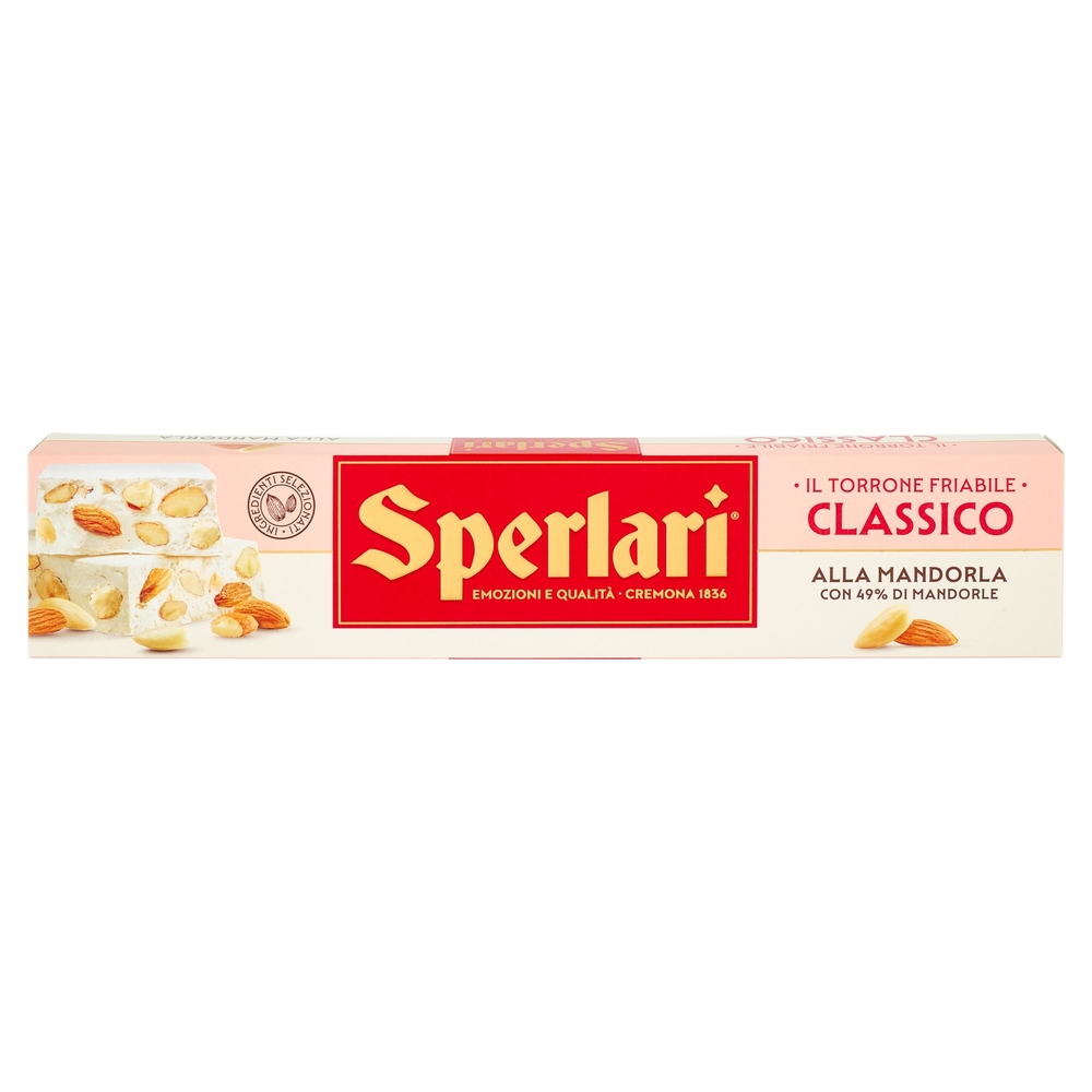 Sperlari il Torrone Friabile Classico alla Mandorla 250 g