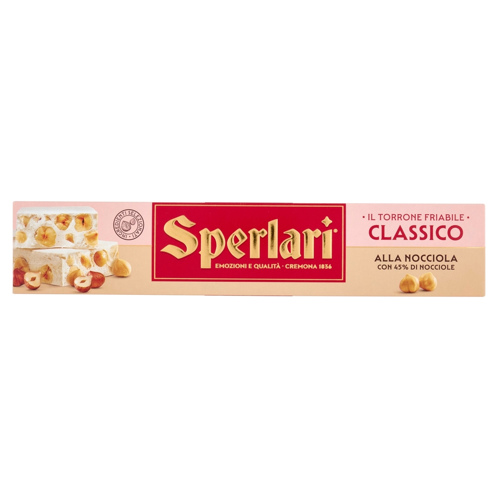 Sperlari il Torrone Friabile Classico alla Nocciola 250 g