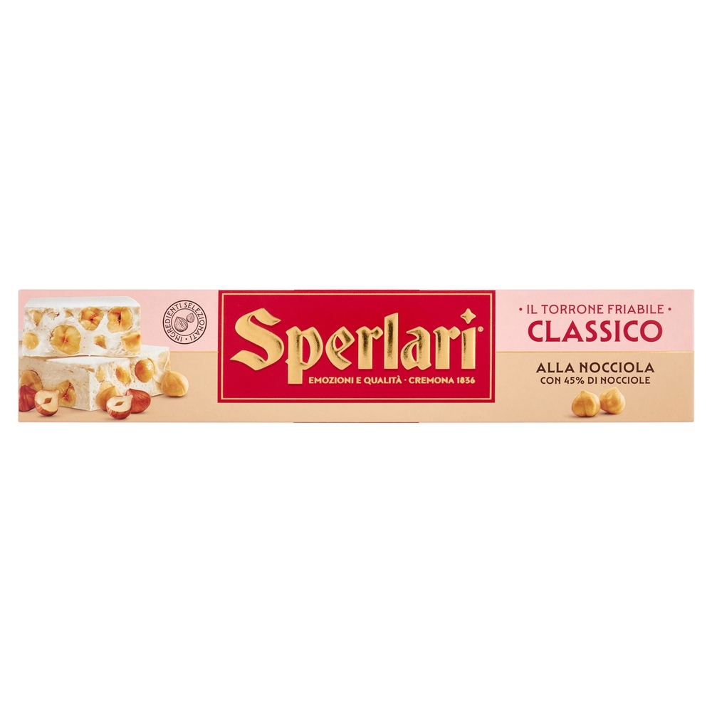 Sperlari il Torrone Friabile Classico alla Nocciola 250 g