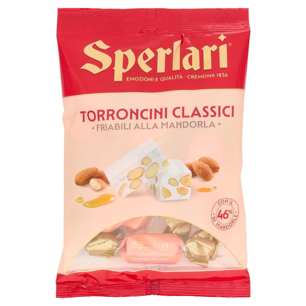 Sperlari Torroncini Classici Friabili alla Mandorla 117 g