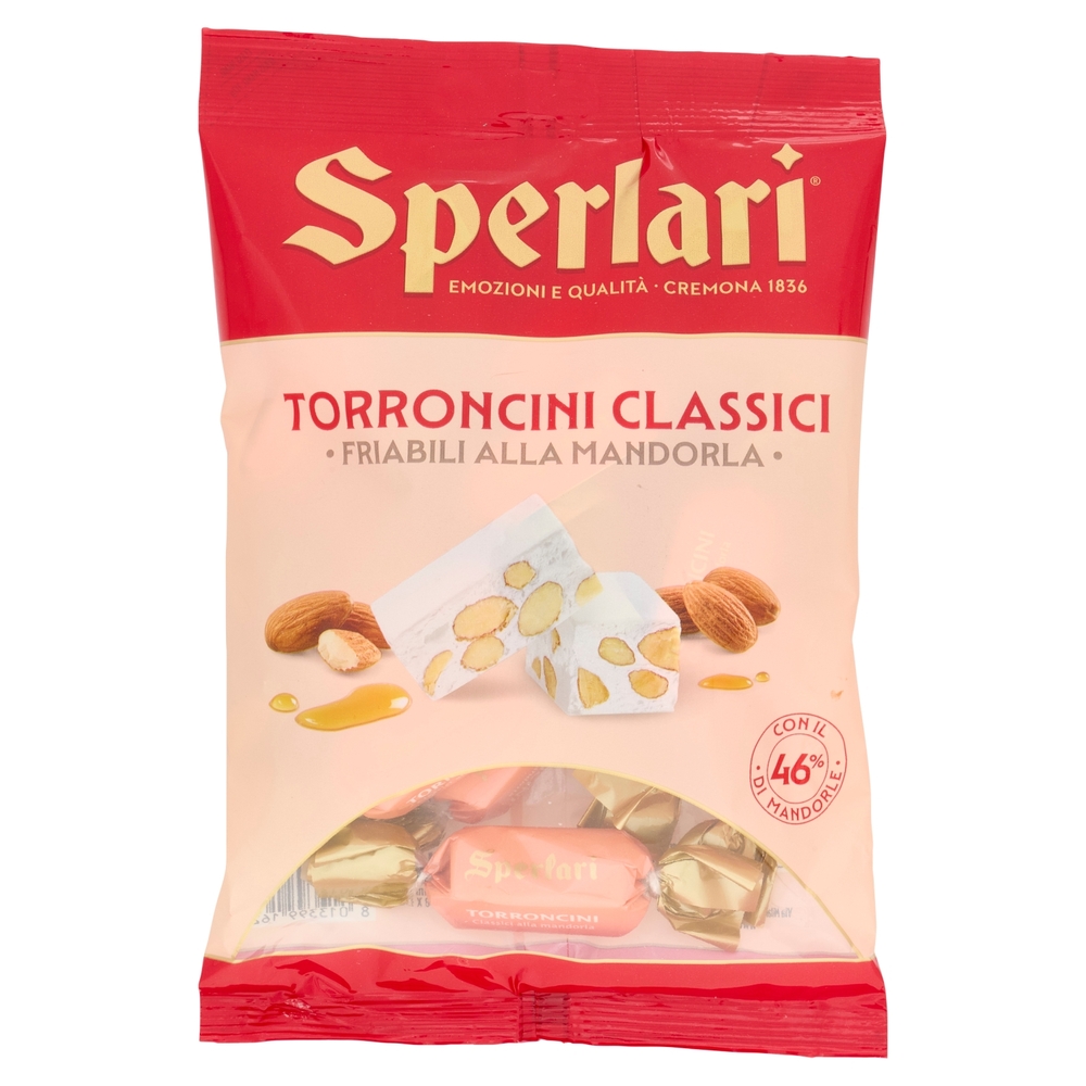 Sperlari Torroncini Classici Friabili alla Mandorla 117 g