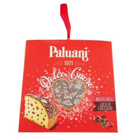 Dolce Cuore Mirtilli Rossi e Gocce di Cioccolato 160 g