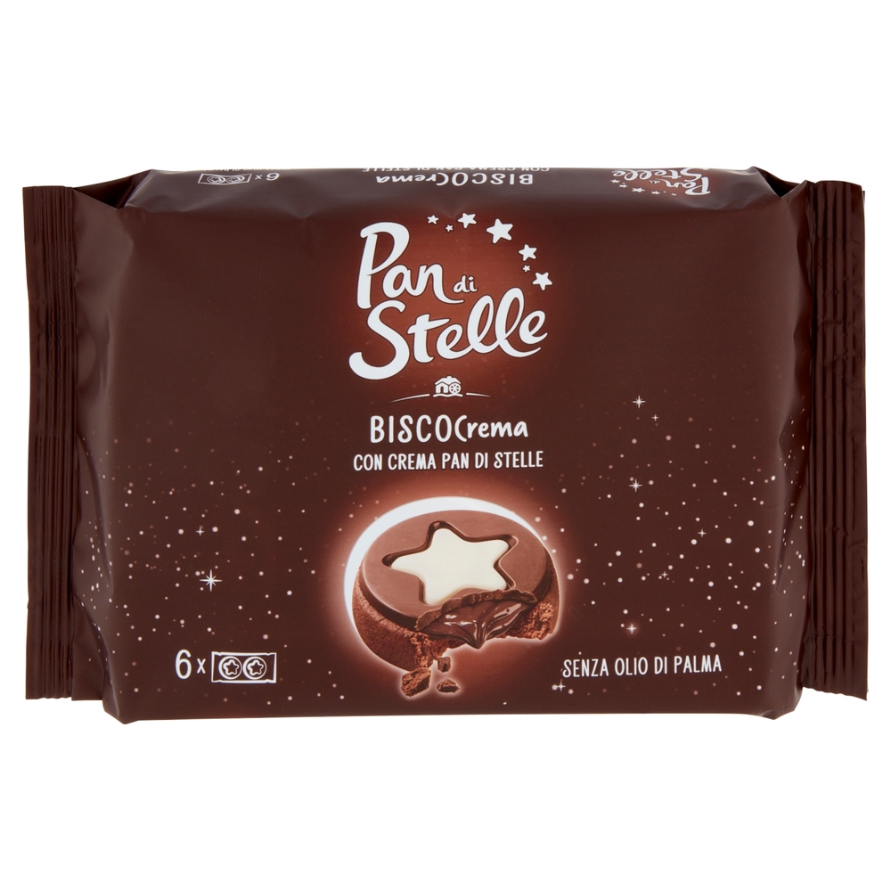 Pan di Stelle Biscocrema Biscotti ripieno di Crema Pan di Stelle 168g