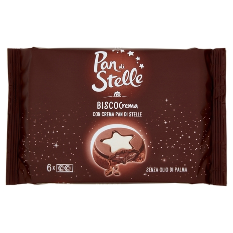 Pan di Stelle Biscocrema Biscotti ripieno di Crema Pan di Stelle 168g