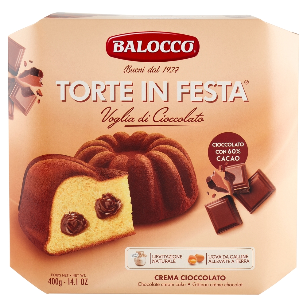 Balocco Torte in Festa Voglia di Cioccolato 400 g