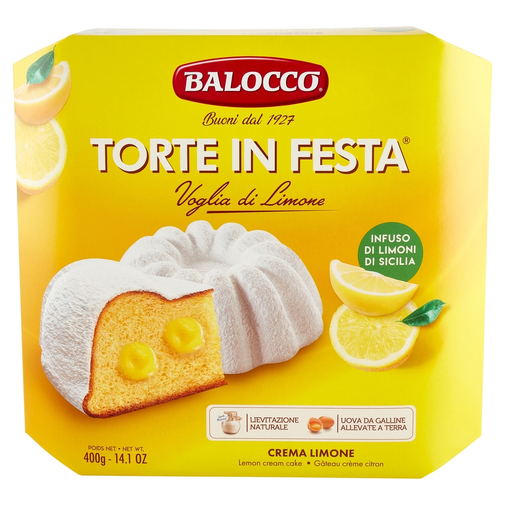 Balocco Torte in Festa Voglia di Limone 400 g