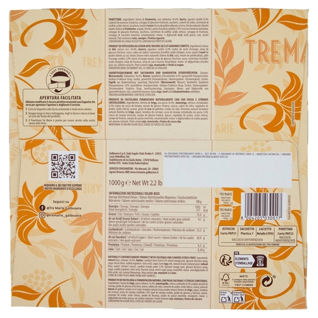 Tre Marie il Panettone Milanese 1000 g