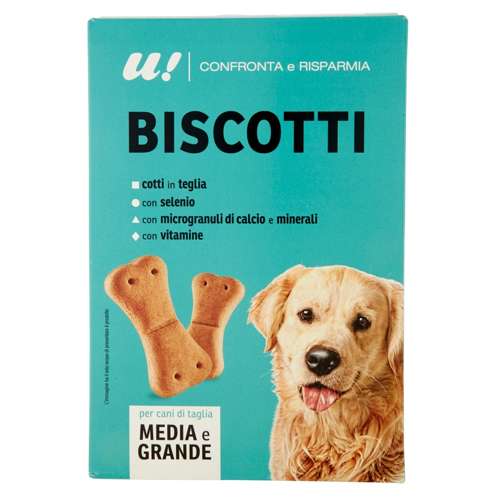 Biscotti Cane Tg.Media, 500 g