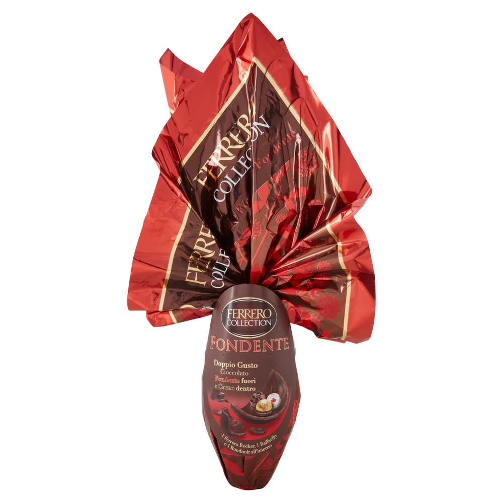 Ferrero Collection Fondente Doppio Gusto Cioccolato Fondente fuori e Cacao dentro 250 g