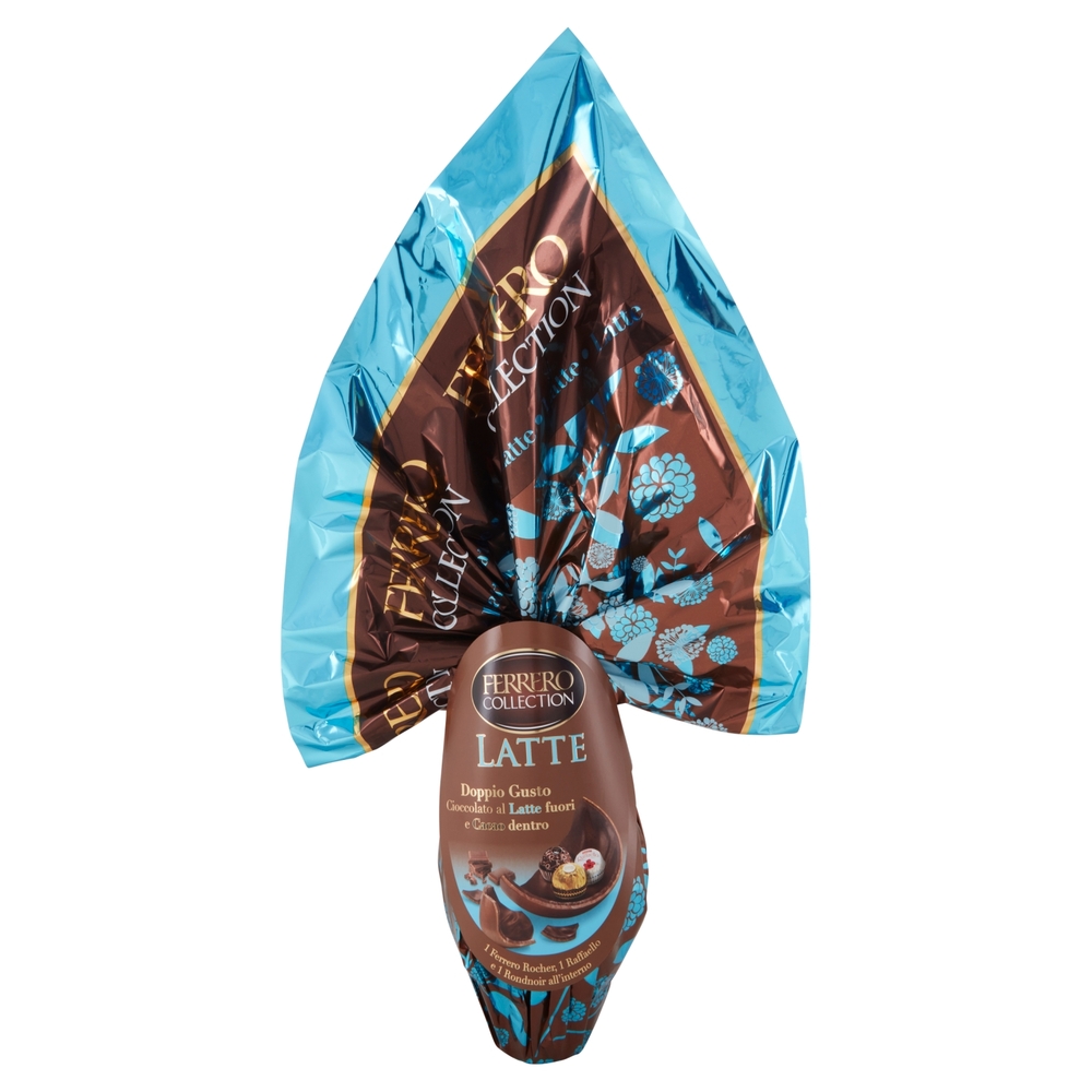 Ferrero Collection Latte Doppio Gusto Cioccolato al Latte fuori e Cacao dentro 250 g