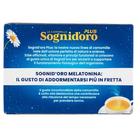 Sognid'oro Plus le Camomille Melatonina bustine 16 x 4 g