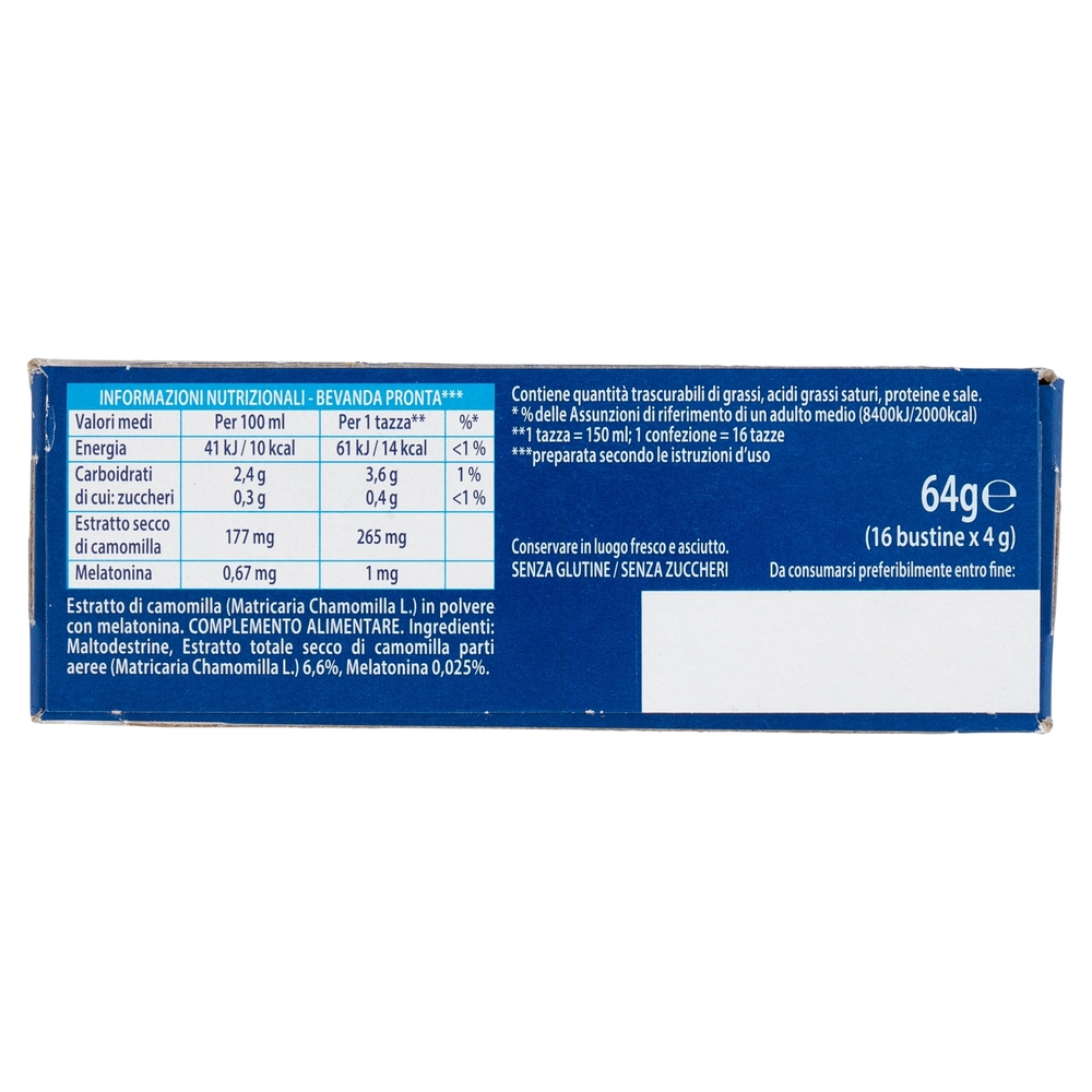 Sognid'oro Plus le Camomille Melatonina bustine 16 x 4 g