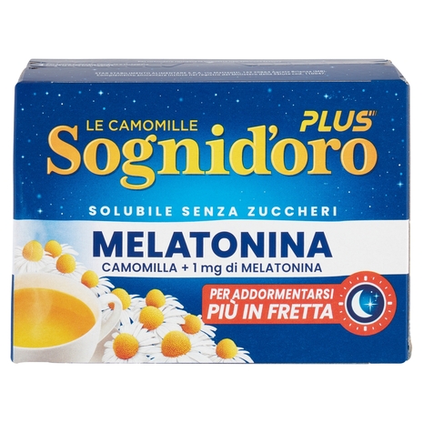 Sognid'oro Plus le Camomille Melatonina bustine 16 x 4 g