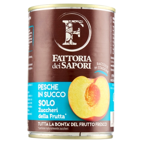 Fattoria dei Sapori Pesche in Succo 410 g