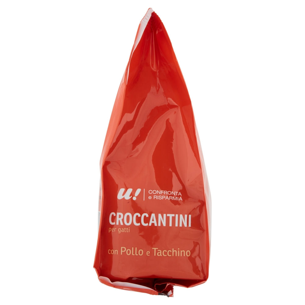 CROCCANTINI PER GATTI CON POLLO E TACCHINO U! Confronta e Risparmia