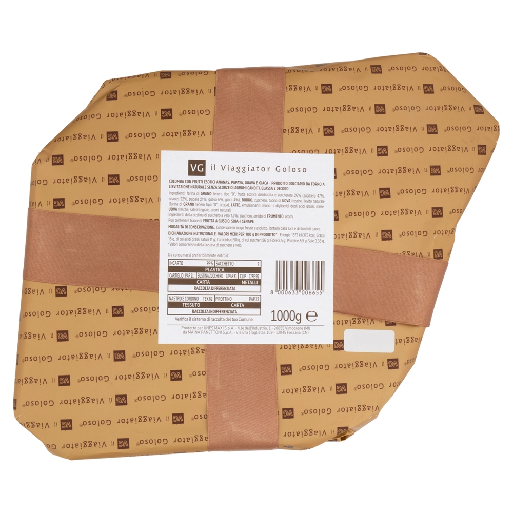 Colomba con Frutti Esotici Il Viaggiator Goloso
