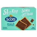 Riso Scotti Si con Riso Senza Lattosio Merenda Biscotto e Cioccolato 8 x 25 g