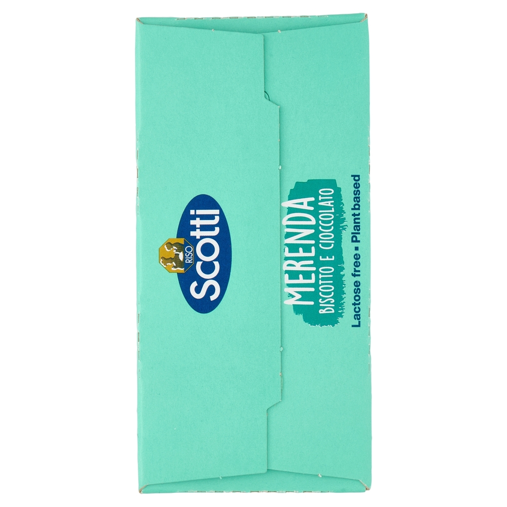 Riso Scotti Si con Riso Senza Lattosio Merenda Biscotto e Cioccolato 8 x 25 g