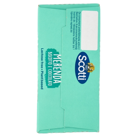 Riso Scotti Si con Riso Senza Lattosio Merenda Biscotto e Cioccolato 8 x 25 g