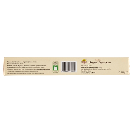 Moro Fidelin con Grano Saraceno 500 g